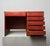 Rare art deco desk in elm wood | curved front | c. 1930s architectural vintage desk in glowing elm with sculptural...
