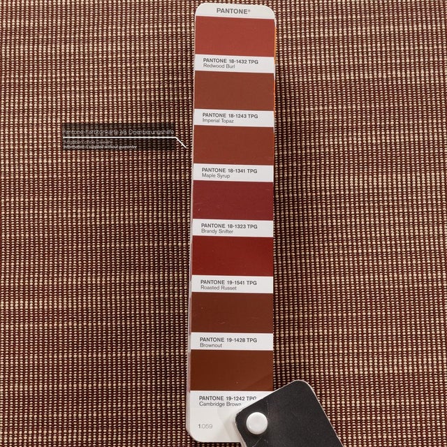 Set of Easy 480 3-Seater Sofa and Pouf in Brown Fabric from Walter Knoll / Wilhelm Knoll For Sale - Image 5 of 11