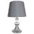 Danish Modern Drop Clear Glass Table Light Base from Holmegaard, 1960s For Sale