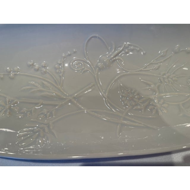 1950s 1950's Stamped Whittier Pottery Company Oval Serving Dish For Sale - Image 5 of 9