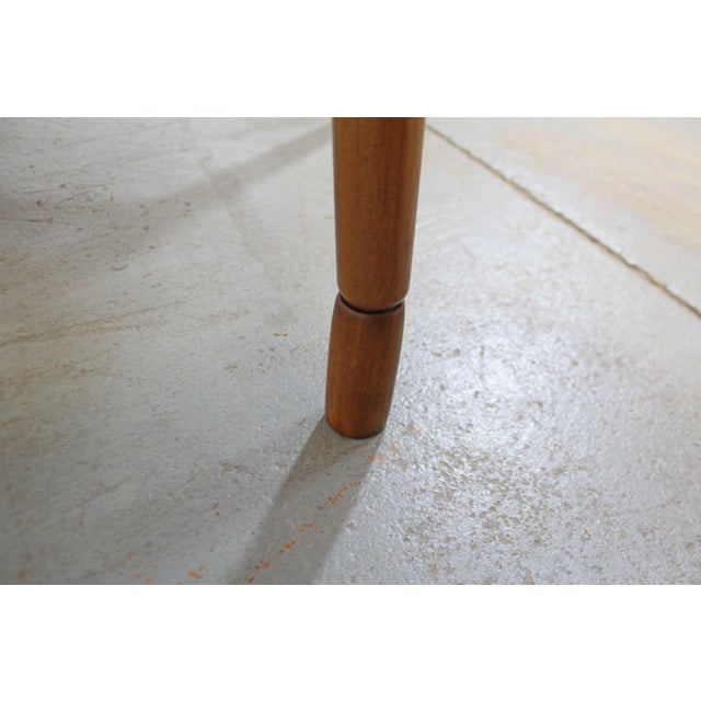 Mid-Century Danish Modern Poul Jensen Selig Style Square End/Side Table For Sale - Image 11 of 13