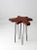 Mid Century Live Edge Wood Side Table For Sale - Image 13 of 13