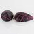 Black Marc Labat Paris Geometric Pink and Black Resin Clip Earrings For Sale - Image 8 of 9