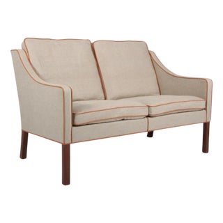 Vintage Danish 2-Seater Sofa by Børge Mogensen for Fredericia For Sale