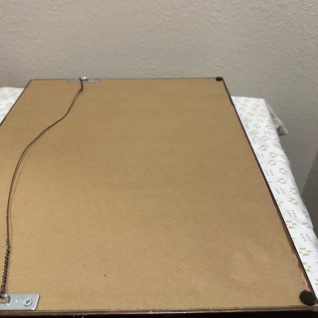 1980s 1980s Framed Pastel Lithograph of Horse For Sale - Image 5 of 5