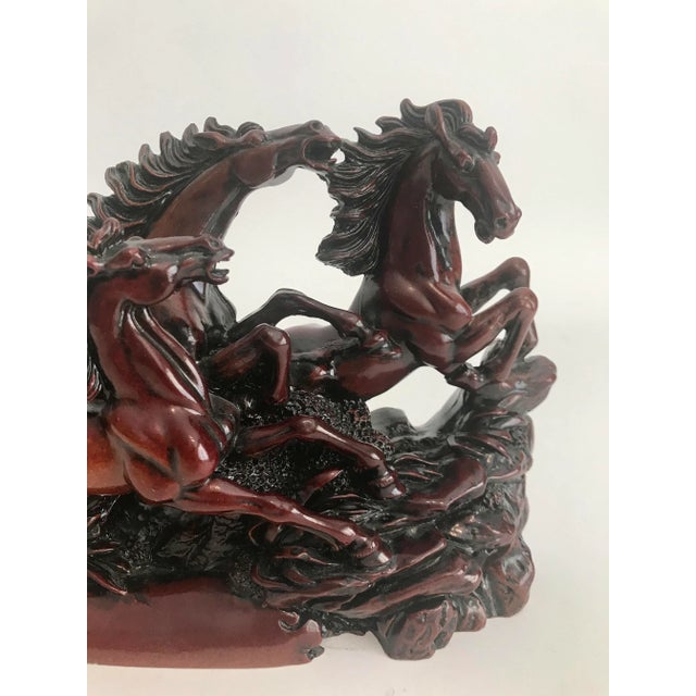 Modern 1990s Equestrian Horse Sculpture For Sale - Image 3 of 8
