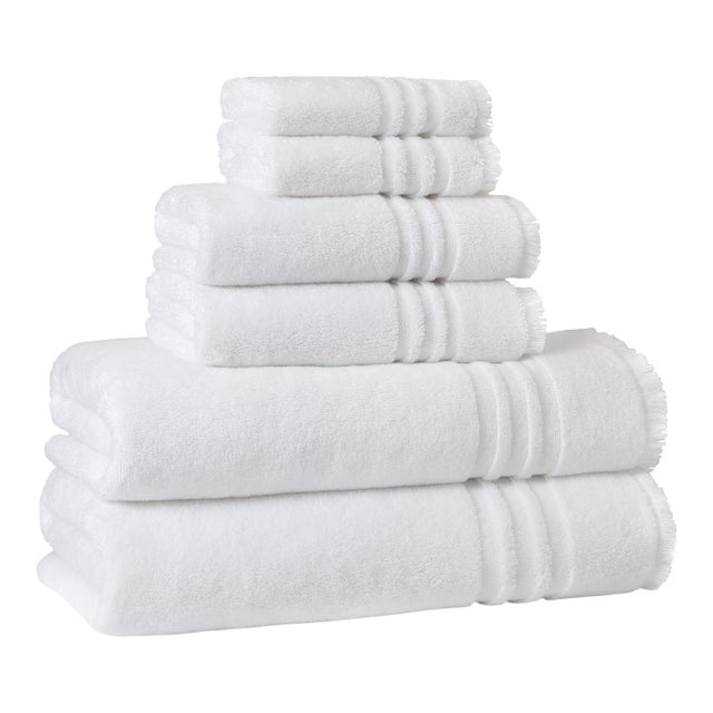Mercer Hand Towel, White For Sale
