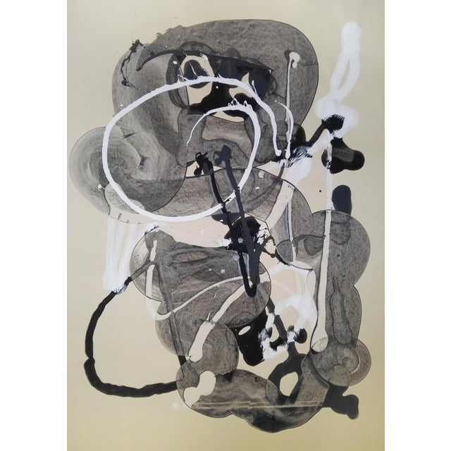 Stefano Mazzolini, AC4, 2017, Acrylic on Paper For Sale - Image 6 of 6