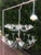 Large Glass and Chrome Chandelier For Sale - Image 10 of 18