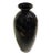 Mid 20th Century Murano Black Silver and Gold Art Glass Vase For Sale - Image 5 of 8