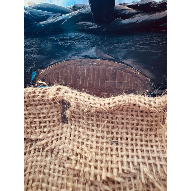 19th Century Antique Wicker Rocking Chair (By United Indurated Fibre Company), Newly Restored For Sale In San Francisco - Image 6 of 12