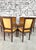 Mid 20th Century Louis XVI Style Square Back Dining Chairs – Set of 6 For Sale - Image 5 of 5