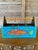 Wood Vintage Coastal Hand-Painted Wood Fish Caddy For Sale - Image 7 of 11
