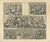 Baroque Montfaucon, Cavalry and Infantry Battle Reliefs in Six Scenes, 1722, Engraving For Sale - Image 3 of 8
