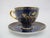 Late 19th Century Victorian Carl Knoll Carlsbad Gilt Hand Painted Landscape Porcelain Coffee Cup & Saucer For Sale In Portland, OR - Image 6 of 9