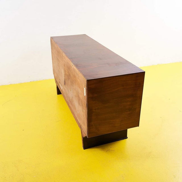 Vintage Wooden Sideboard, 1950s For Sale - Image 9 of 12