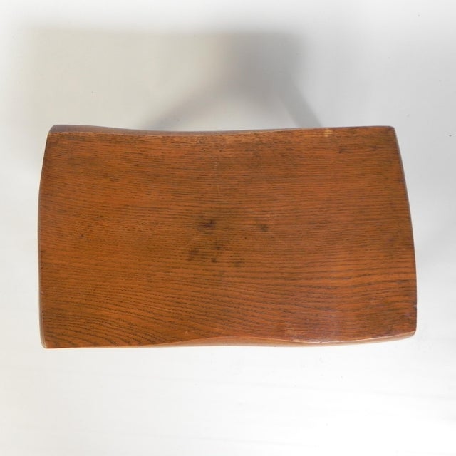 Vintage Oak Tree Stump Stool, 1960s For Sale - Image 11 of 18
