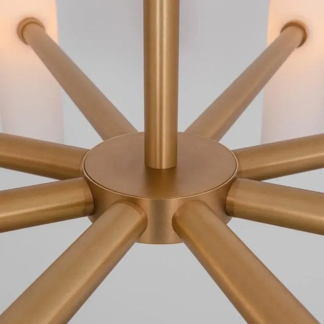 Odyssey Round MD Black Chandelier by Schwung For Sale - Image 6 of 7