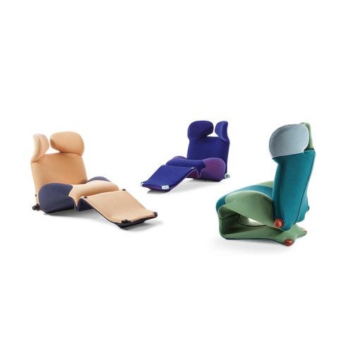 Red Combination Wink Chair by Toshiyuki Kita for Cassina For Sale - Image 12 of 18