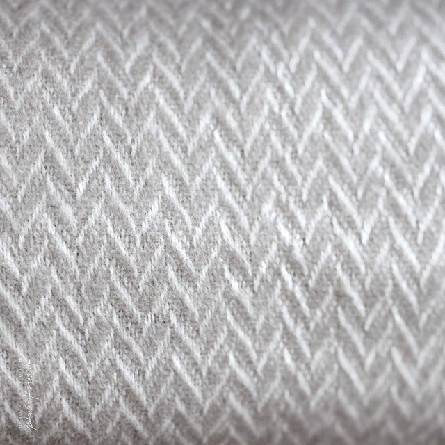 The “Marina Throw Jacquard” from Arlene Angard Designs and Fine Arts, a soft, high-quality throw made from recycled...