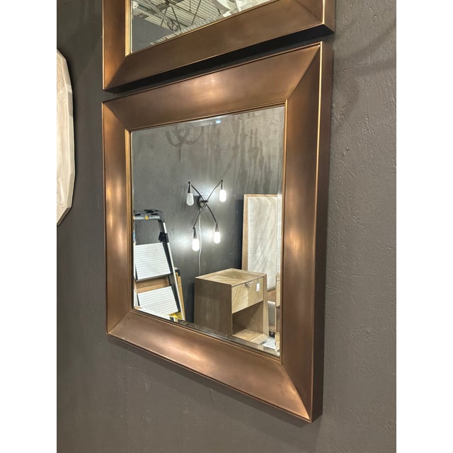 Jonathan Charles Hamilton Brass Mirror For Sale In Atlanta - Image 6 of 6