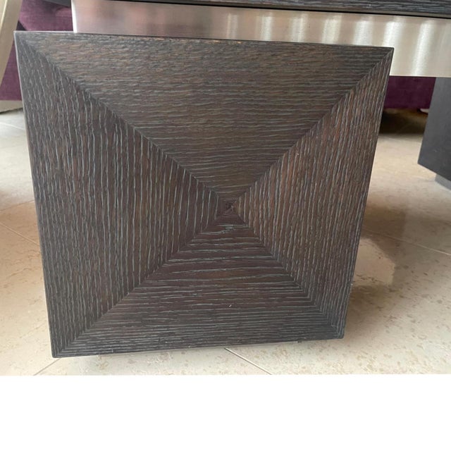 Contemporary One-Off Architectural Cocktail Table by Jean-Rémy Couradette For Sale - Image 3 of 5