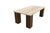 Mid-Century Modern French Travertine & Oak Coffee Table, 1960s For Sale - Image 6 of 11