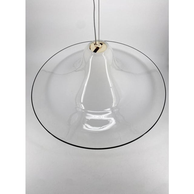 Murano Glass Ceiling Lamp by Renato Toso for Leucos, Italy, 1970s For Sale - Image 7 of 17