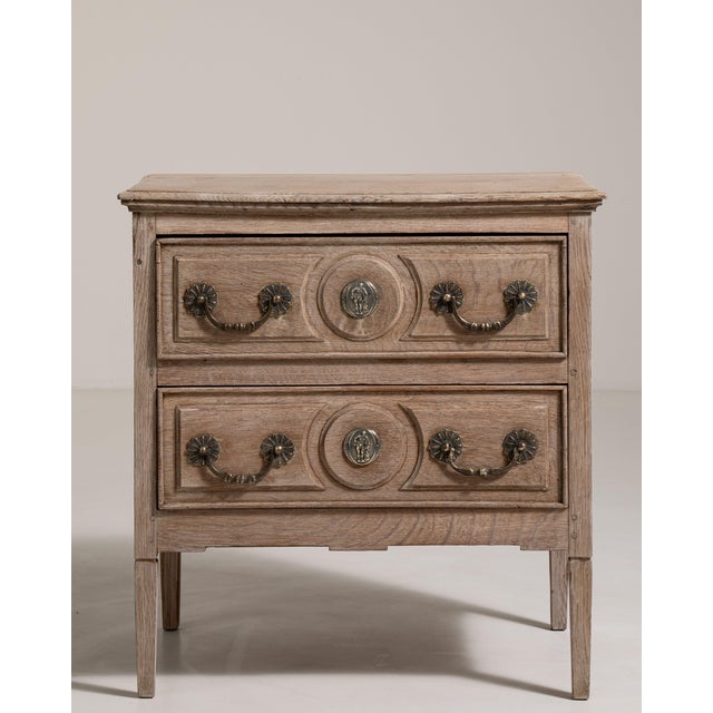 Gray French Oak Chest of Drawers, Antique, France, 19th Century For Sale - Image 8 of 15