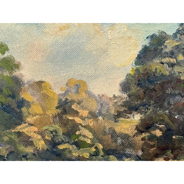Late 20th Century Figures in a Forest by a River Bank in Northern Ireland by 20th Century Artist 1980 Circa For Sale - Image 5 of 18