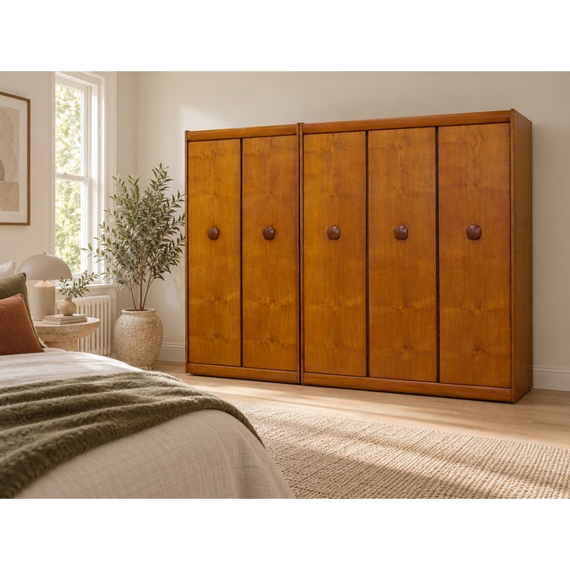 Mid-Century Modern Vintage Teak Wardrobe from Elliots of Newbury, 1960s For Sale - Image 3 of 13