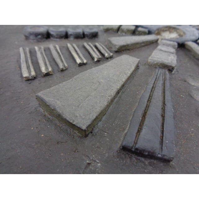 Brutalist Ceramic Wall Panel, 1960s For Sale - Image 17 of 18