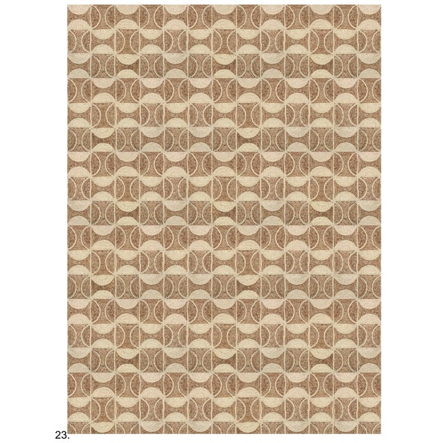 Not Yet Made - Made To Order Custom Hand Made Abaca Fibre Premium Quality Rugs Sample2x2Ft. For Sale - Image 5 of 18