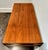 Art Deco Mahogany Desk With Bakelite and Brass Pulls For Sale - Image 9 of 12