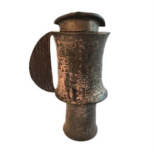Italian Brutalist Bronze Vase by Lorenzo Burchiellaro, 1960s
