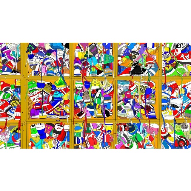 Ed. 1/3 Marco Santaniello is an Italian artist born in 1981 who lives & works in Cosenza, Calabria in Italy. He started...