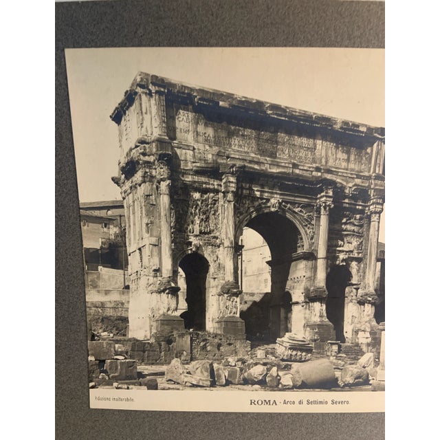 Illustration Antique Italian Rome Forum Photo For Sale - Image 3 of 5