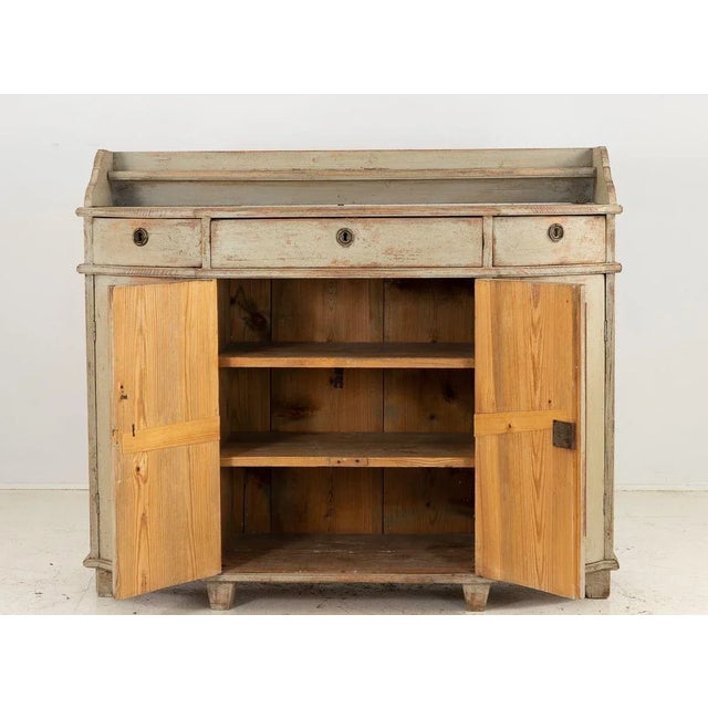Gustavian (Swedish) Swedish Gustavian Buffet, 19th Century For Sale - Image 3 of 13