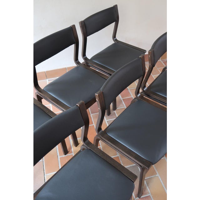 Danish Dining Chairs attributed to Skovmand & Andersen, 1960s, Set of 6 For Sale - Image 14 of 15