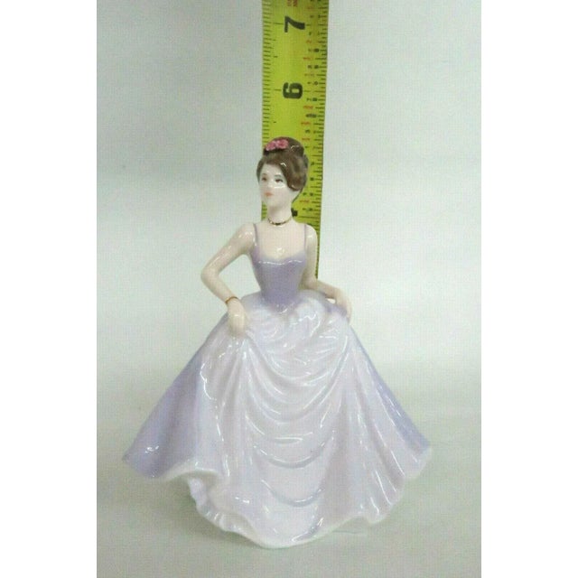 Ceramic Coalport Good Luck English Bone China Porcelain Small Figurine For Sale - Image 7 of 11