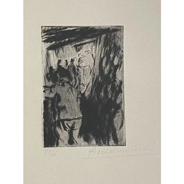 Anselmo Bucci, Military, Etching, 1917 For Sale - Image 3 of 3