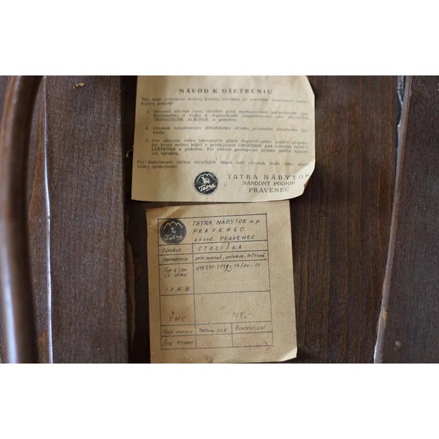 Dining Chairs from Tatra Nabytok, Czechoslovakia, 1960s, Set of 4 For Sale - Image 18 of 18