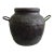 1940s Hand Hammered Studded Patinated Copper Pot With Handles For Sale