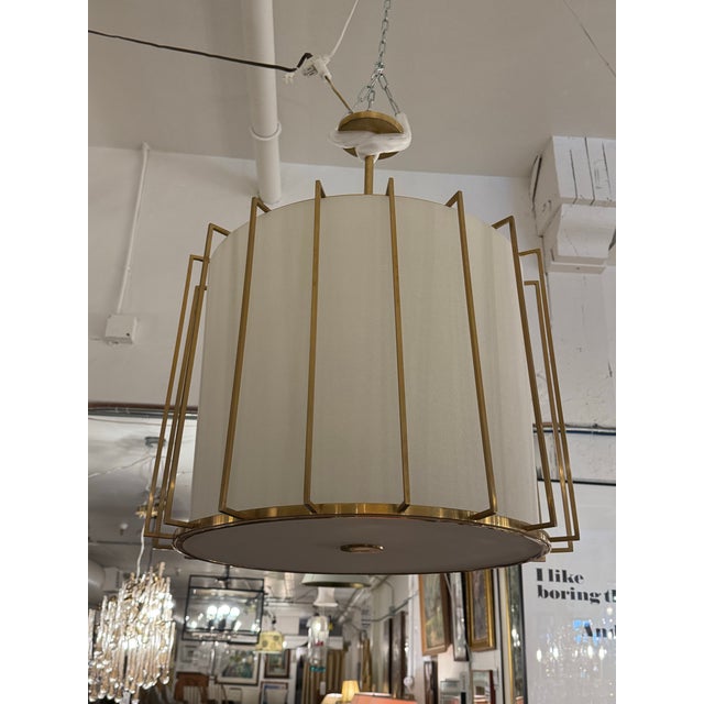 Design Plus Gallery presents the Carousel Drum Lantern by Barbara Barry for Visual Comfort & Co. This designer drum...