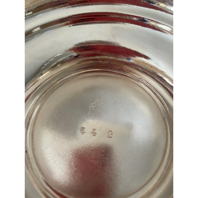 1930s Art Deco Silverplate Decorative Quadruple Soup Tureen with Lid For Sale - Image 9 of 10