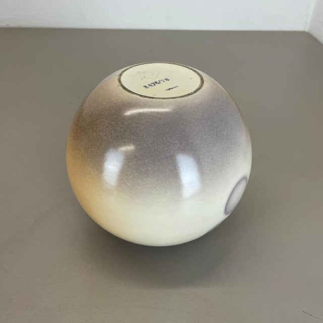 Bauhaus Ceramic Pottery Vase from Karlsruher Majolika, Germany, 1950s For Sale - Image 15 of 18