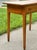 Ethan Allen Midcentury Americana Maple Writing Desk With Wooden Knobs For Sale - Image 4 of 12