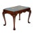 American Queen Anne Style Slip Seat Mahogany Stool, 1900-50 For Sale - Image 9 of 13