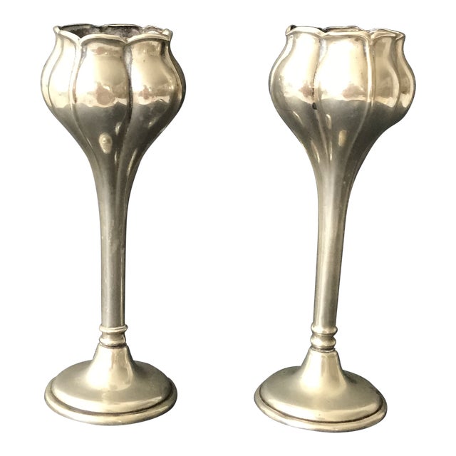 Art Nouveau Bud Vases a Pair Chairish