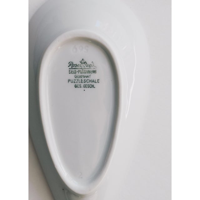 Rosenthal Germany Porcelain Puzzleschale Appetizer Plates - Set of 6 For Sale - Image 11 of 13
